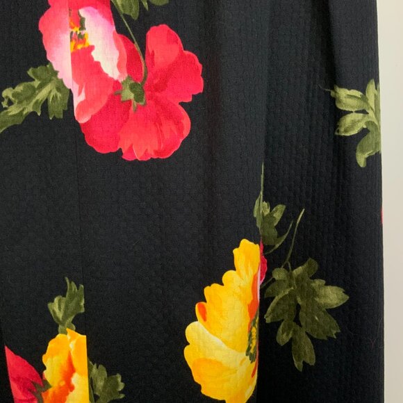 Vintage Nipon Night Floral Maxi Cotton Gown Dress Size 10 (6-8) - Picture 16 of 16